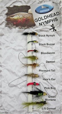 Grando Flies Goldhead Nymphs Selection